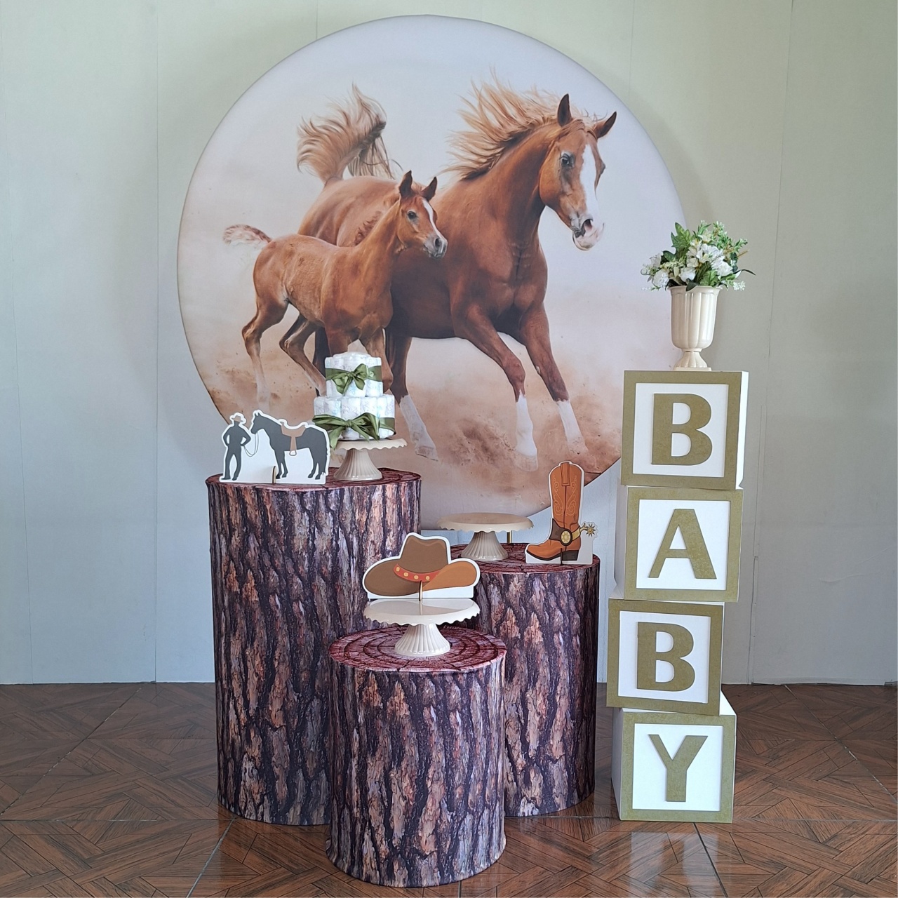 Cavalo * Kit Baby - LupitoDecoraçõespegueemonte