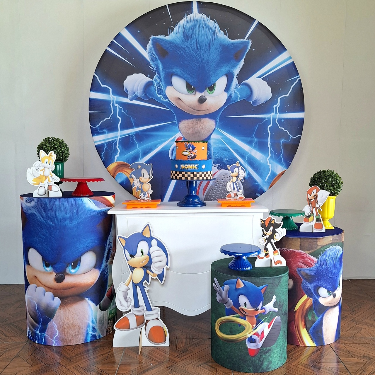 Sonic * Kit Prata - LupitoDecoraçõespegueemonte