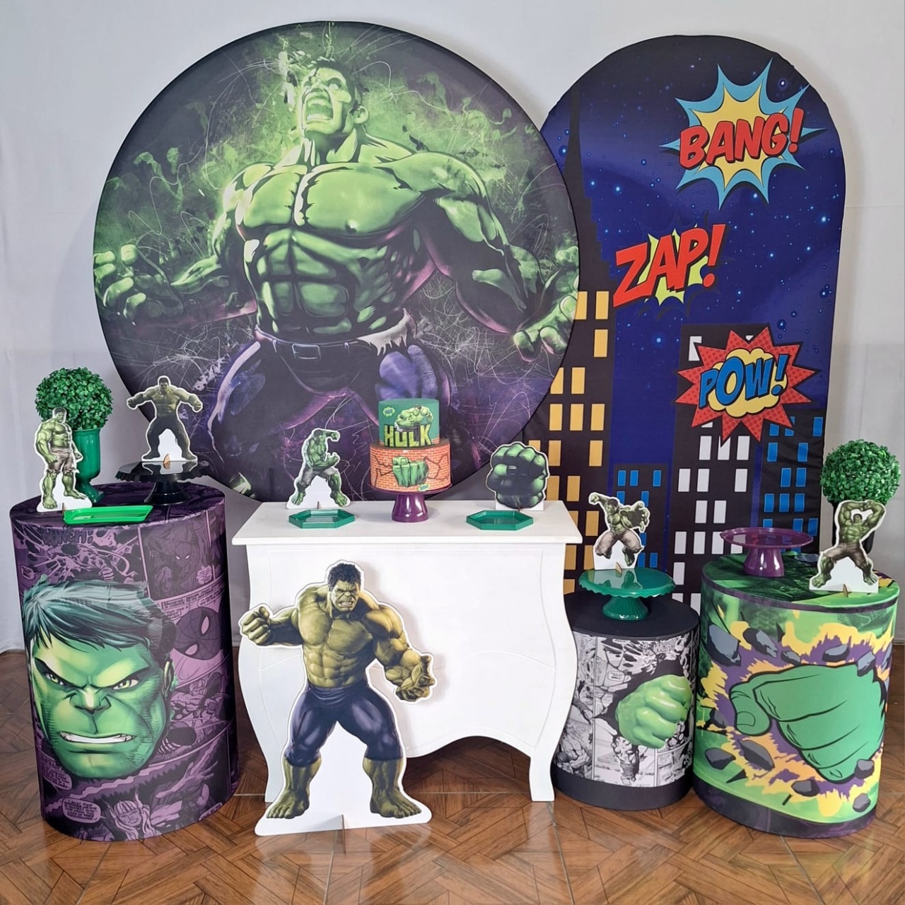 Hulk * Kit Diamante - LupitoDecoraçõespegueemonte
