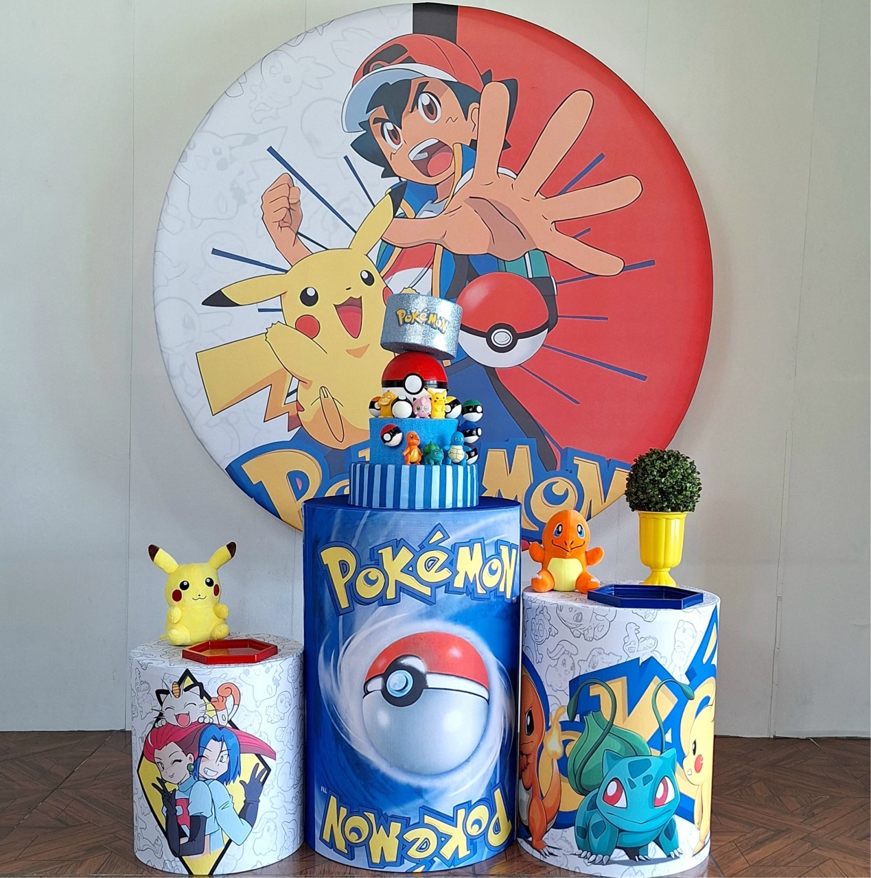 Pokémon * Kit Bronze - LupitoDecoraçõespegueemonte