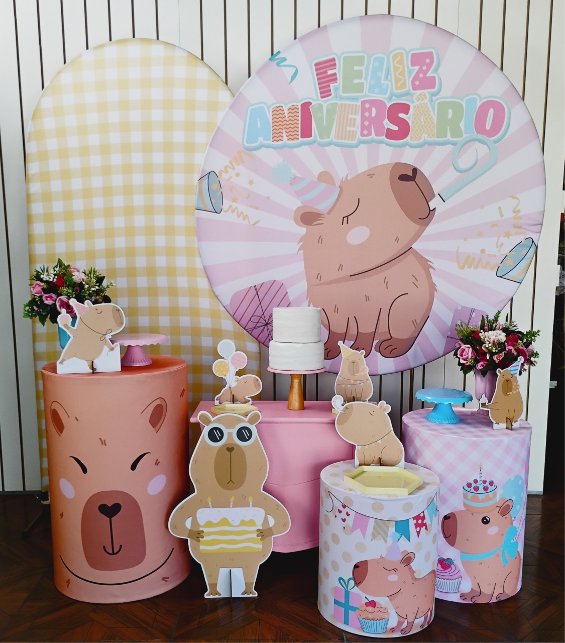 Capivara * Kit Diamante 2 - LupitoDecoraçõespegueemonte