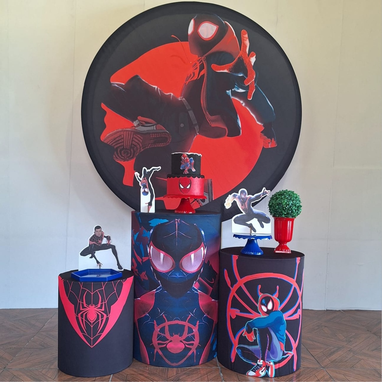 Homem Aranha: Miles Morales * Kit Bronze - LupitoDecoraçõespegueemonte