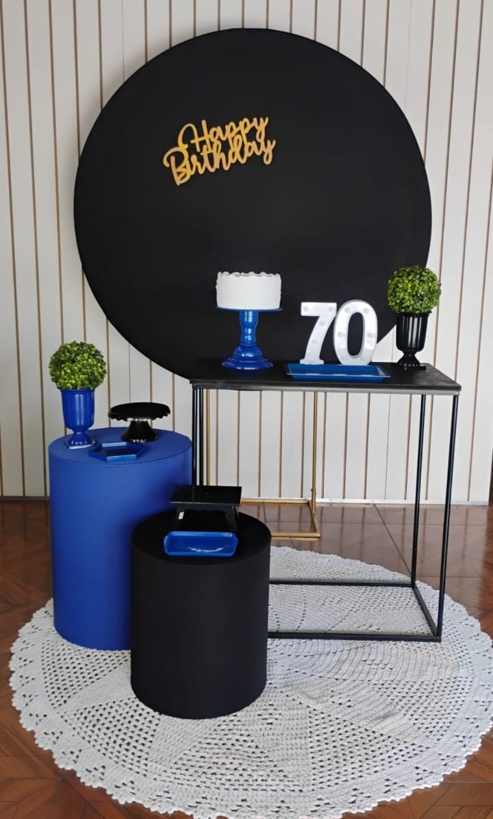 Preto Azul * Kit Composição 3 - LupitoDecoraçõespegueemonte