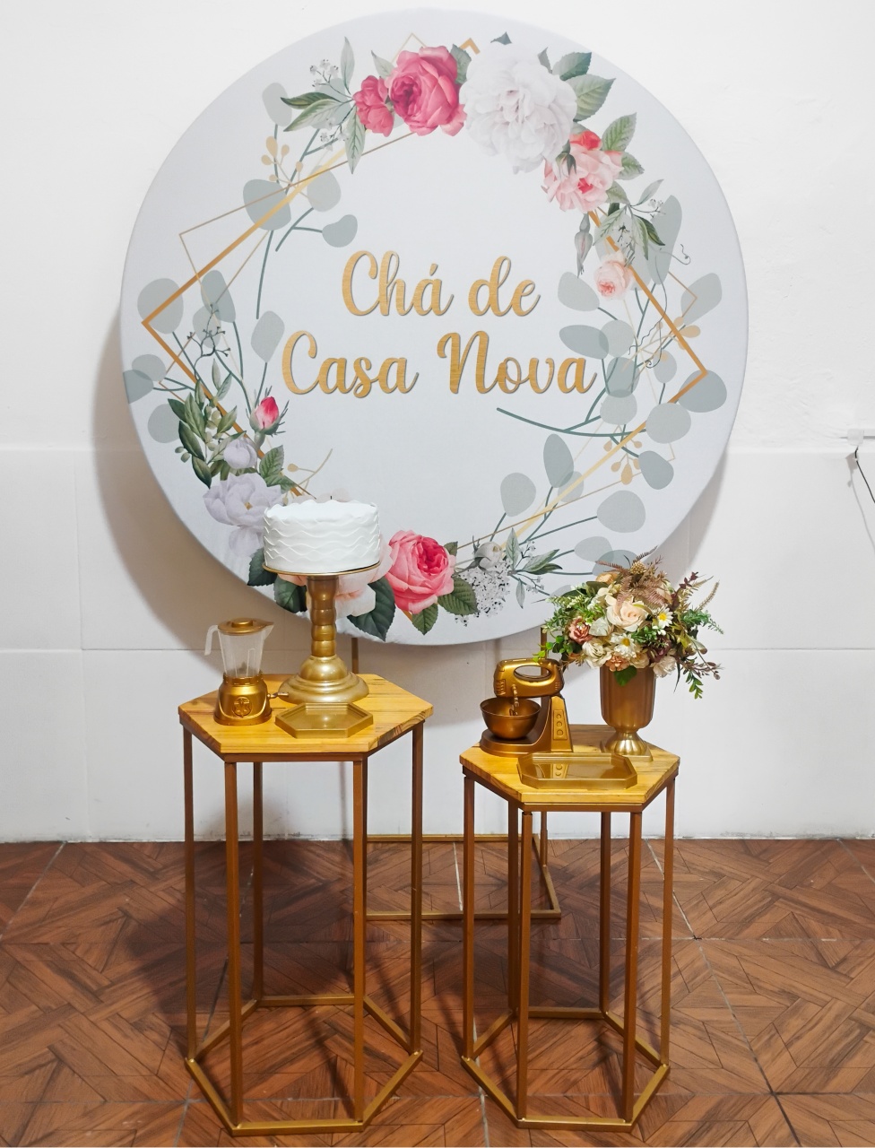 Kit Mesas Chá de Casa Nova - LupitoDecoraçõespegueemonte