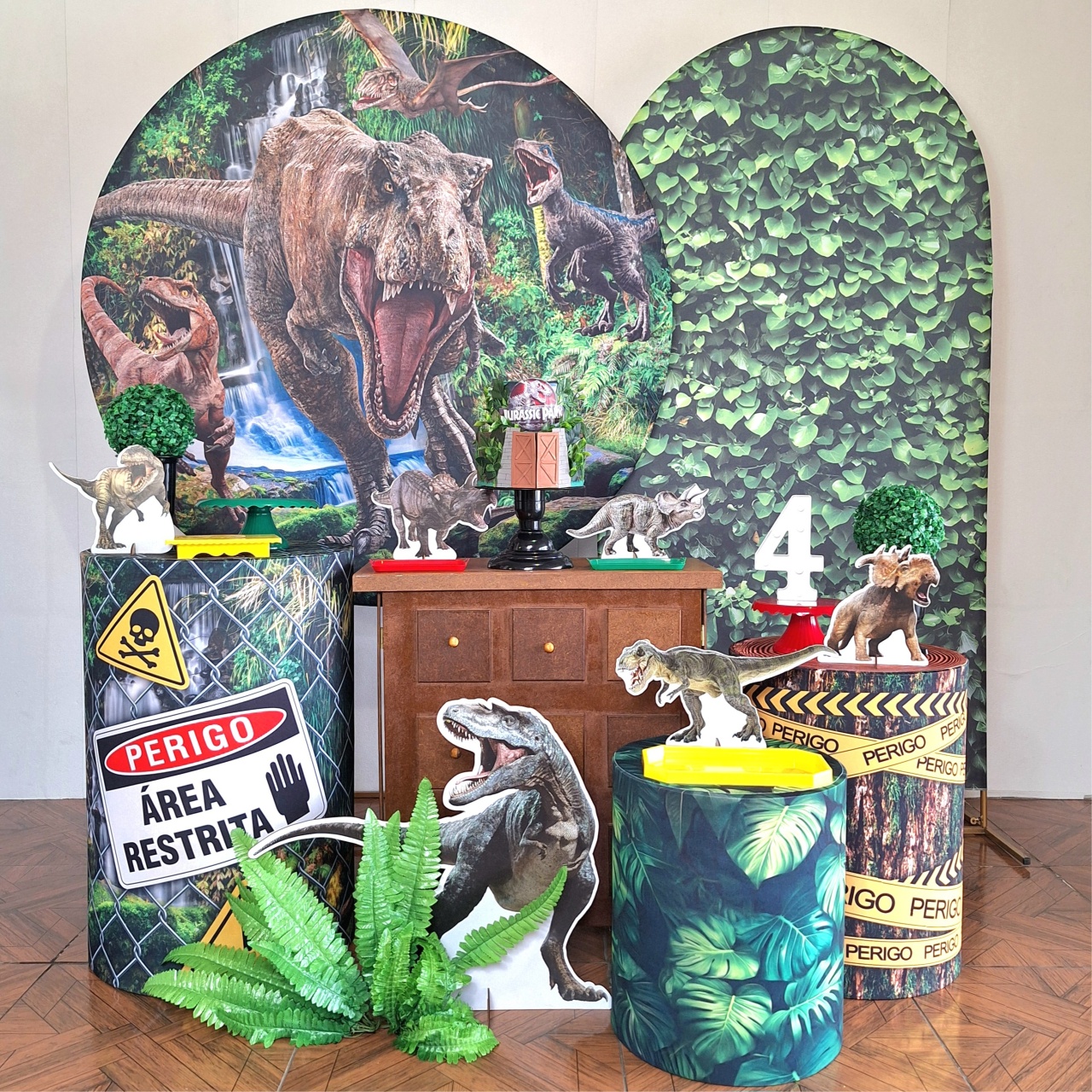 Jurassic Park * Kit Diamante - LupitoDecoraçõespegueemonte