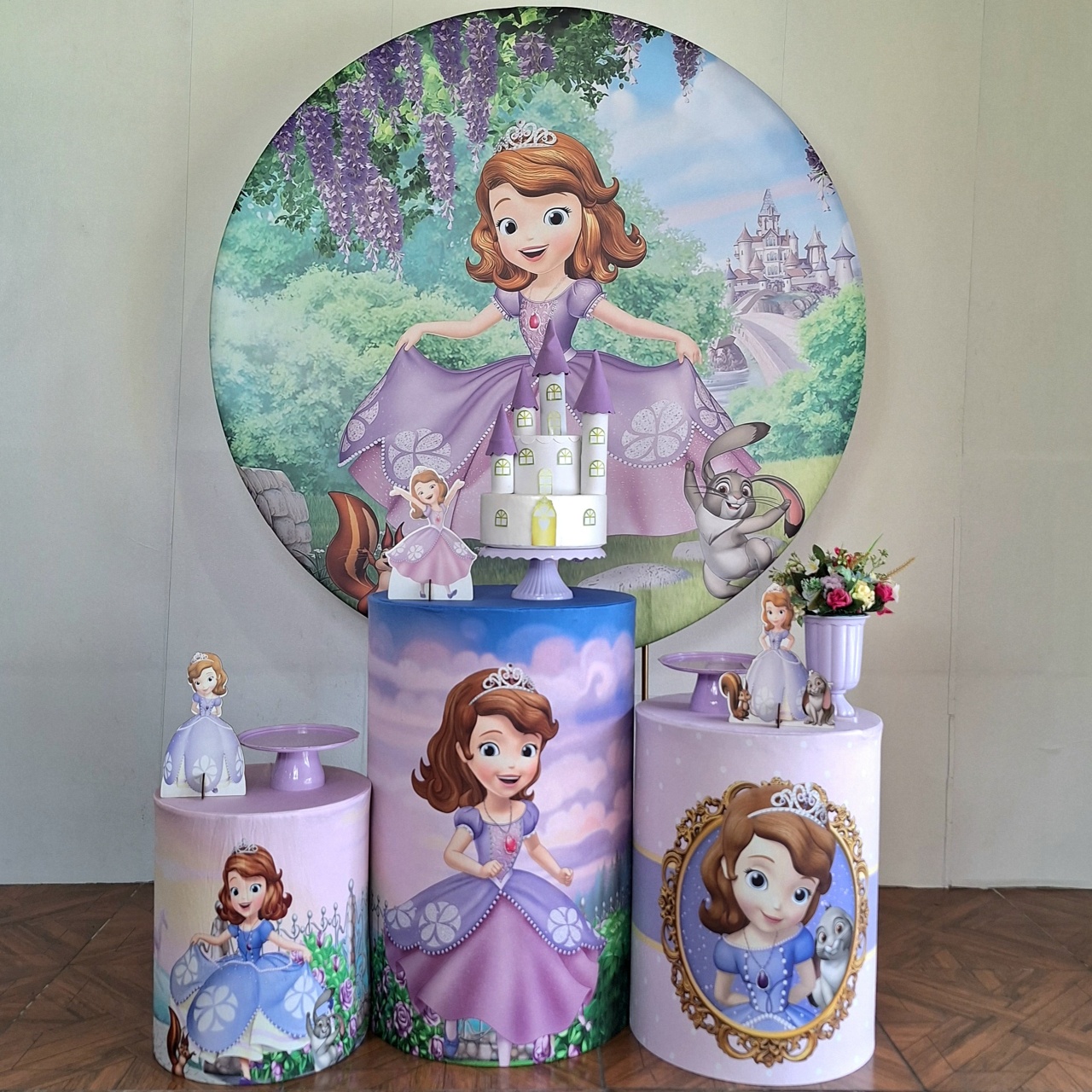 Princesinha Sofia * Kit Bronze - LupitoDecoraçõespegueemonte