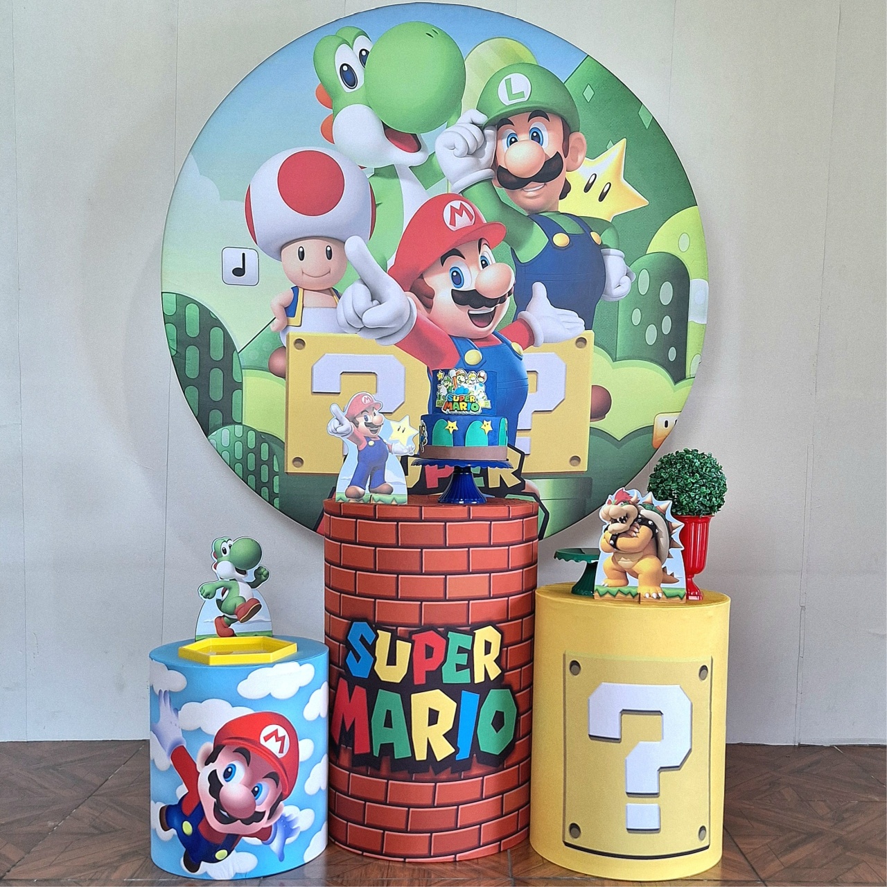 Mario * Kit Bronze - LupitoDecoraçõespegueemonte
