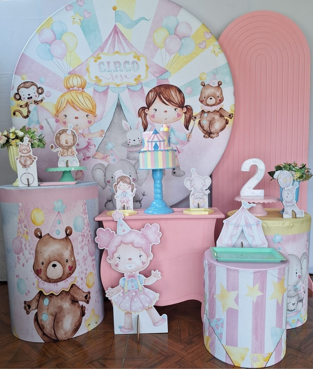 Circo * Kit Diamante - LupitoDecoraçõespegueemonte