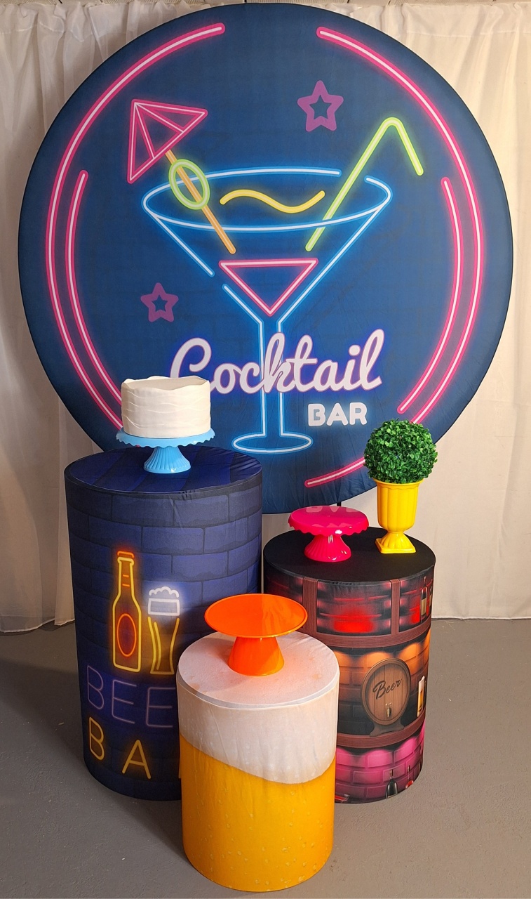 Cocktail Bar * Kit Bronze - LupitoDecoraçõespegueemonte