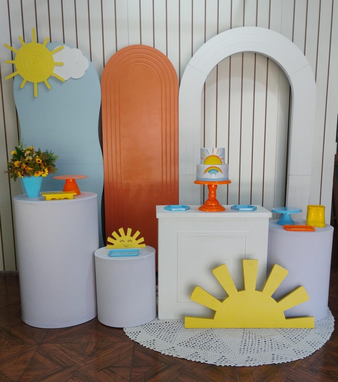 Composição Volta Ao Sol - LupitoDecoraçõespegueemonte