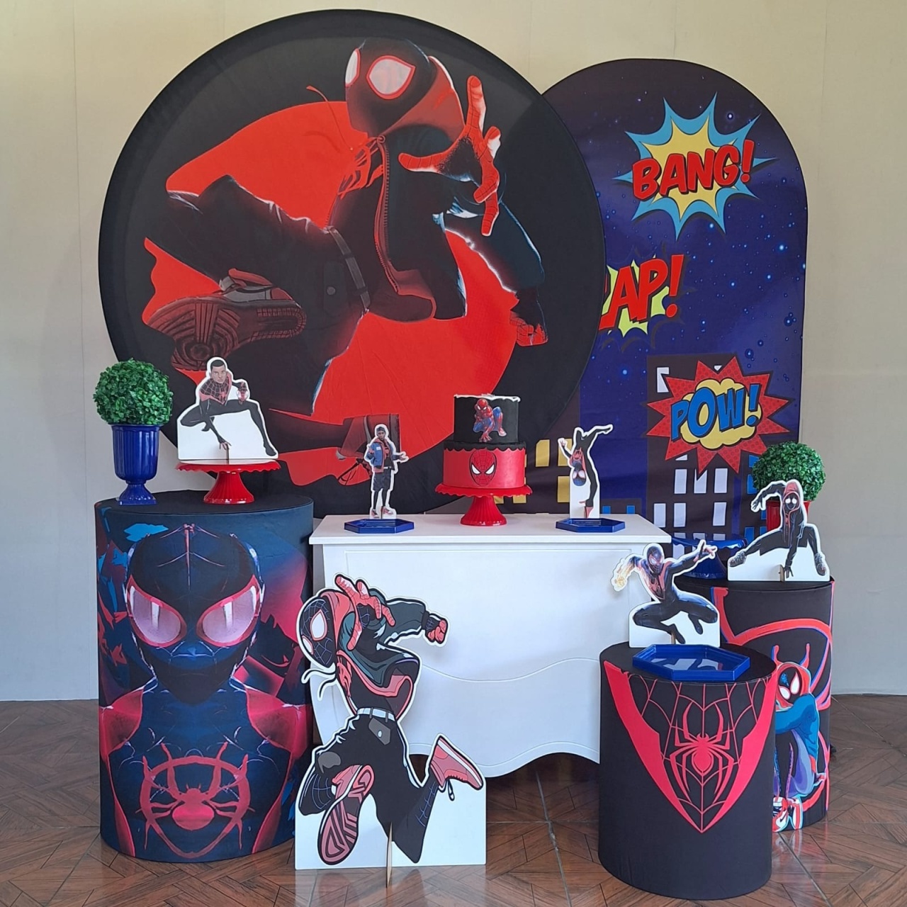 Homem Aranha: Miles Morales * Kit Diamante - LupitoDecoraçõespegueemonte
