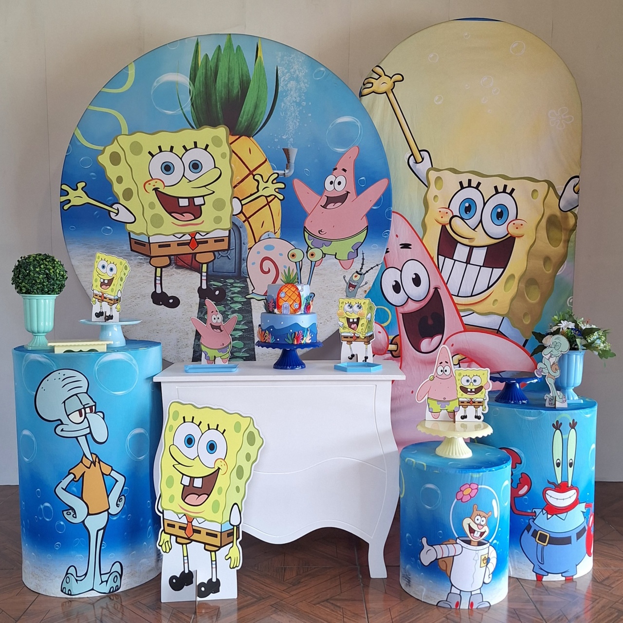 Bob Esponja * Kit Diamante - LupitoDecoraçõespegueemonte