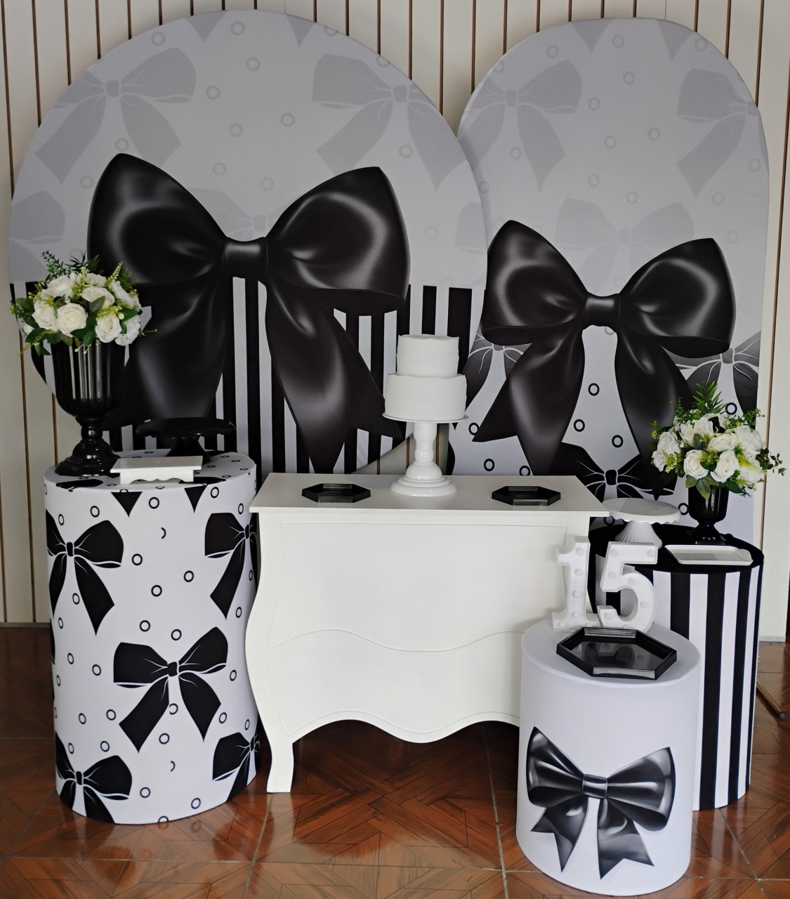 Lacinhos Preto * Kit Diamante - LupitoDecoraçõespegueemonte