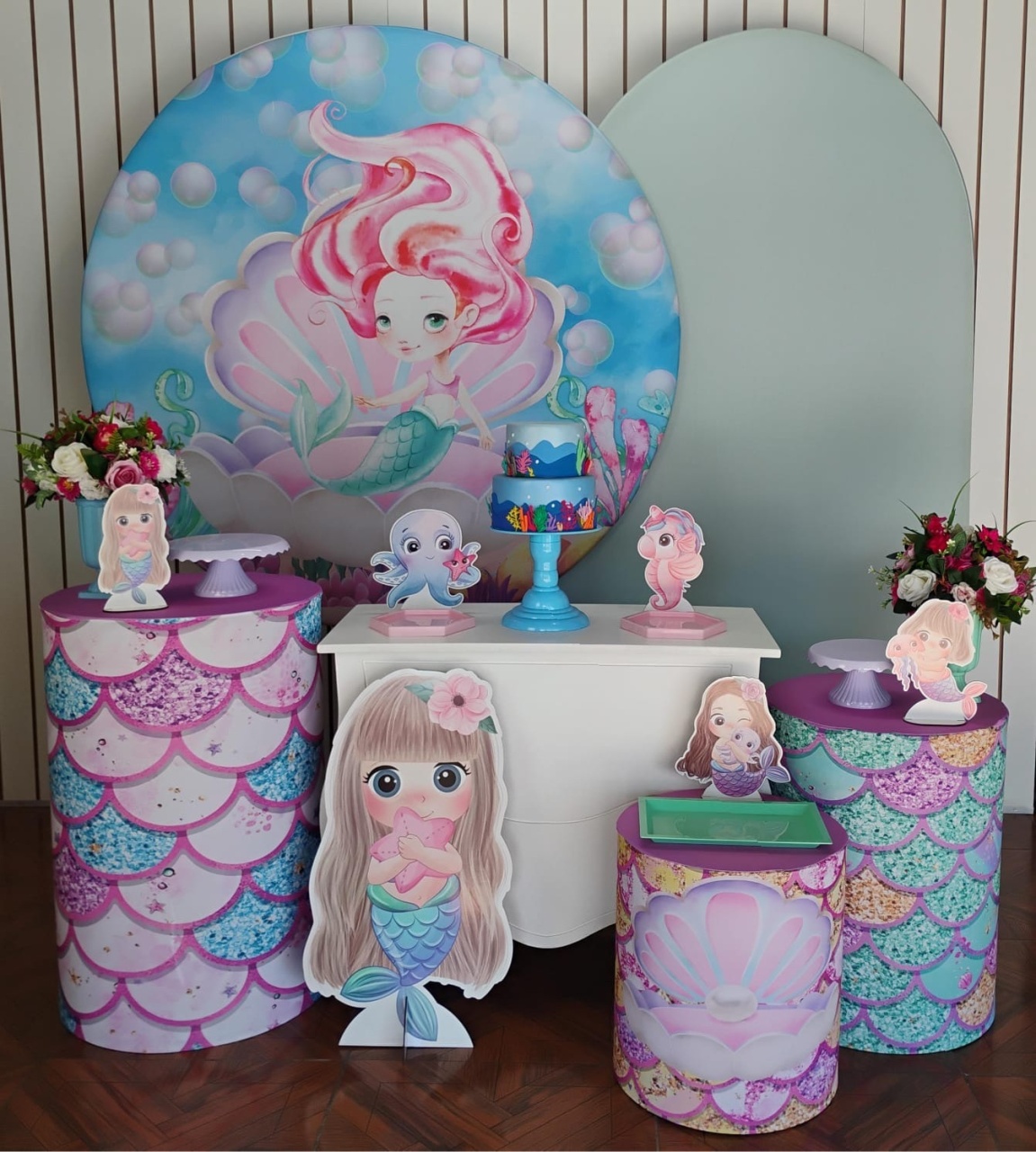 Sereia 2 * Kit Diamante - LupitoDecoraçõespegueemonte