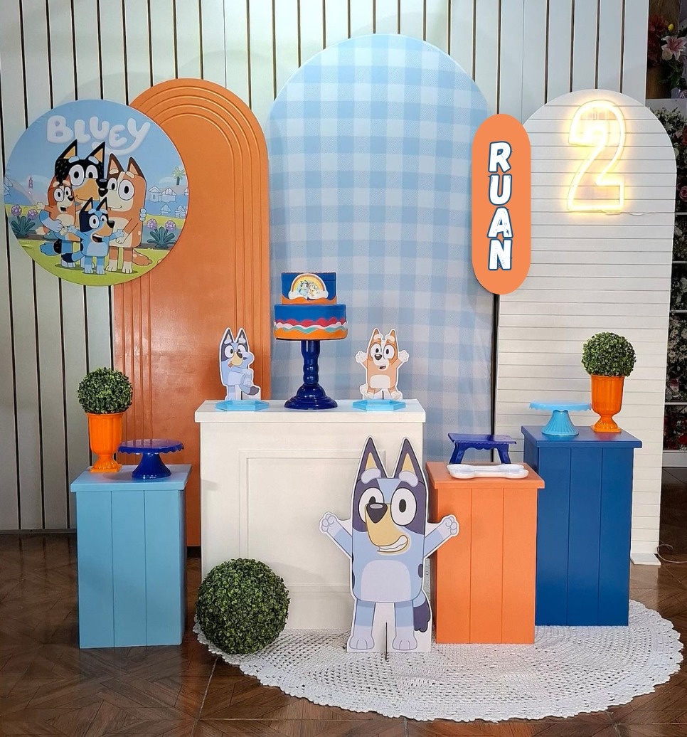 Bluey * Composição  - LupitoDecoraçõespegueemonte