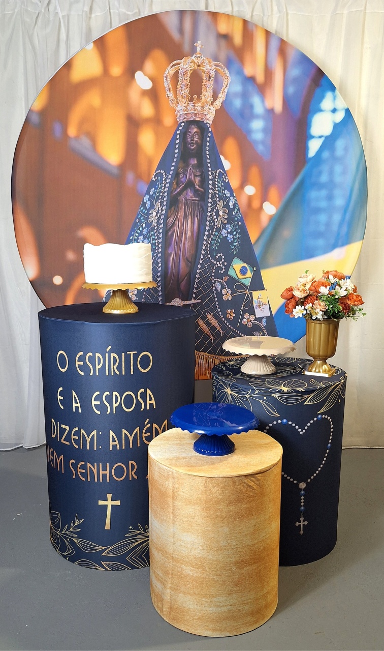 Nossa Senhora Aparecida * Kit Bronze Promoção - LupitoDecoraçõespegueemonte