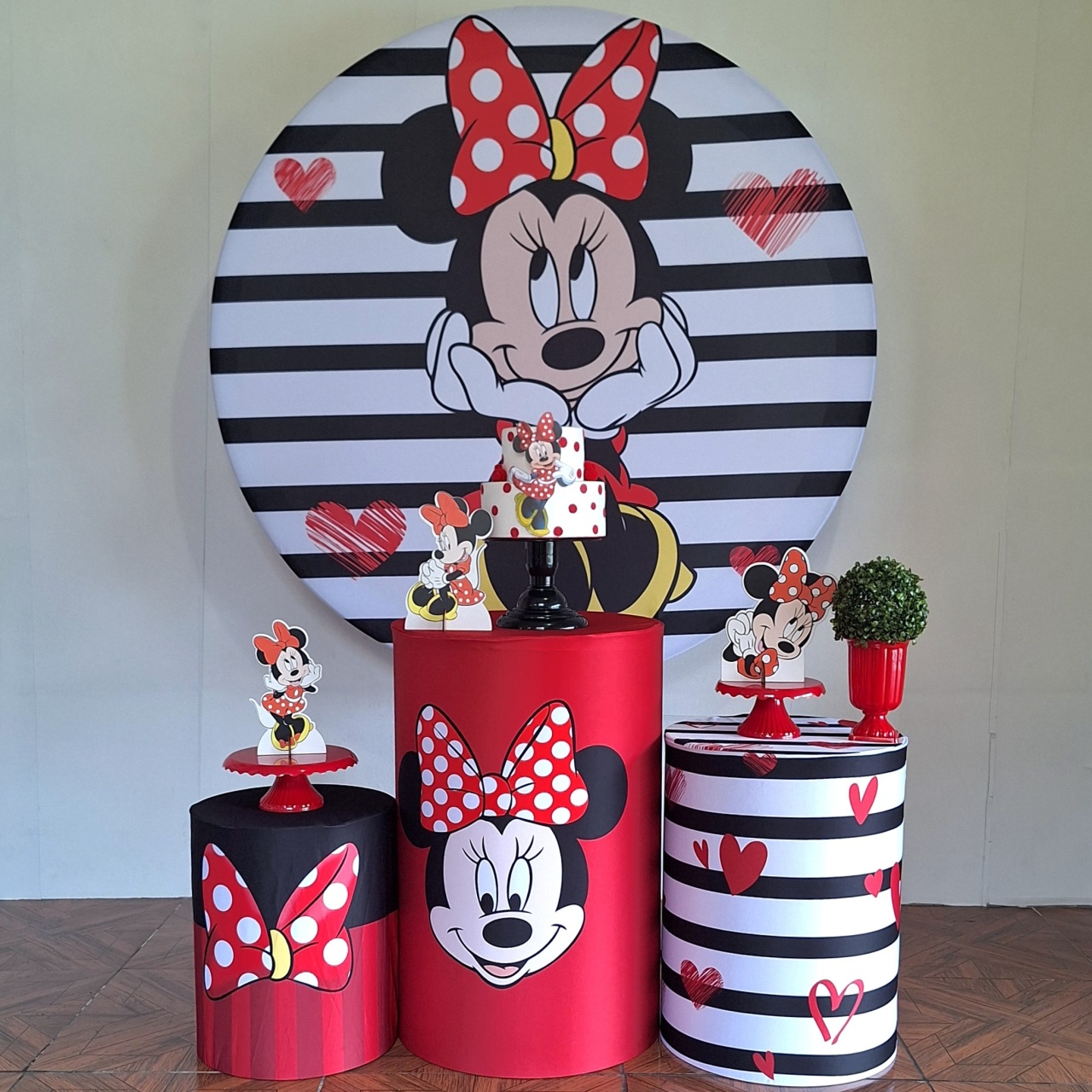 Minnie * Kit Bronze - LupitoDecoraçõespegueemonte