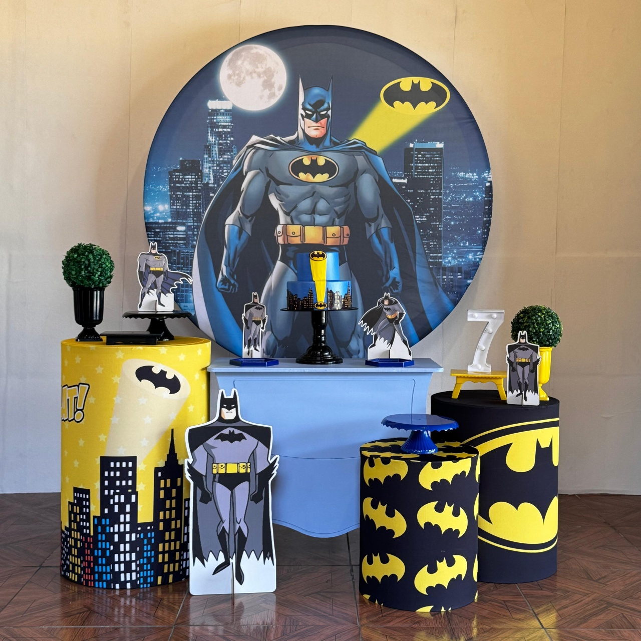 Batman * Kit Prata - LupitoDecoraçõespegueemonte