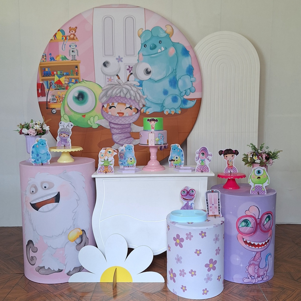 Monstros S.a - Boo * Kit Diamante - LupitoDecoraçõespegueemonte