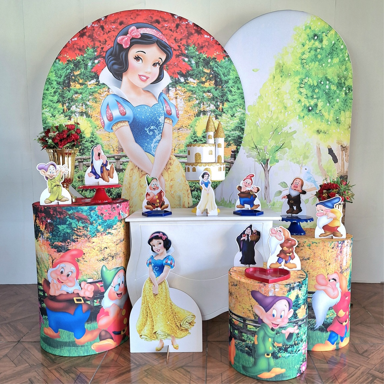 Branca de Neve * Kit Diamante 2 - LupitoDecoraçõespegueemonte