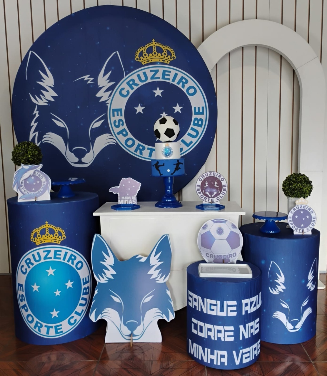 Cruzeiro * Kit Diamante - LupitoDecoraçõespegueemonte