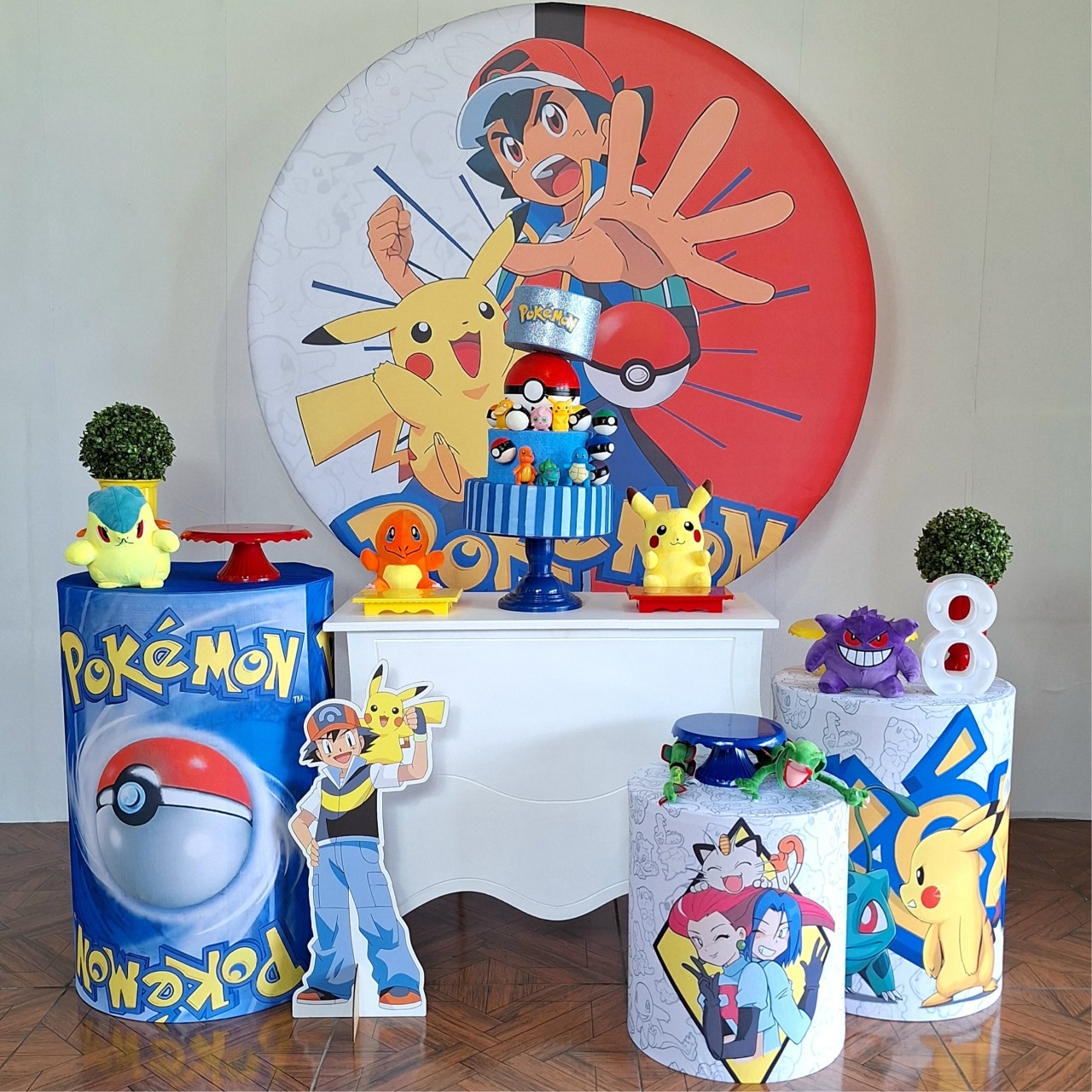 Pokémon * Kit Prata - LupitoDecoraçõespegueemonte