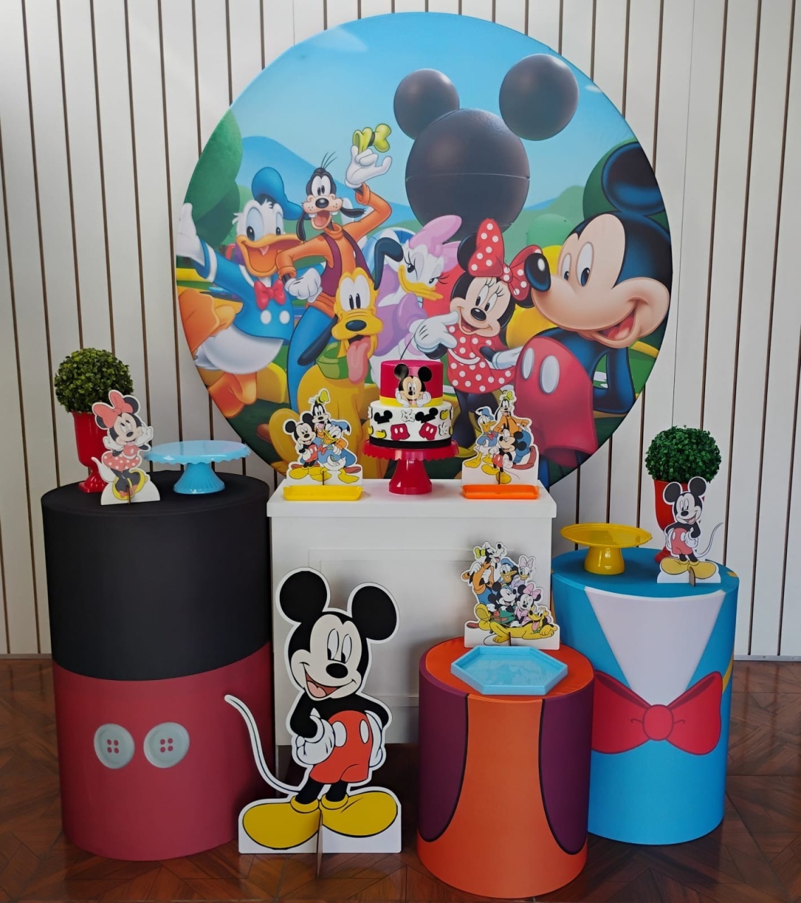 Turma Do Mickey * Kit Prata - LupitoDecoraçõespegueemonte