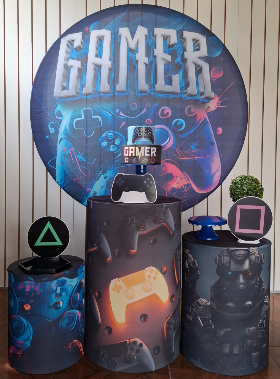 Gamer * Kit Bronze - LupitoDecoraçõespegueemonte