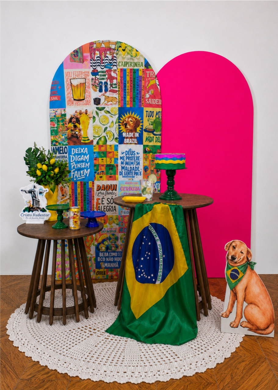 Brasilidade Duo Mesas - LupitoDecoraçõespegueemonte