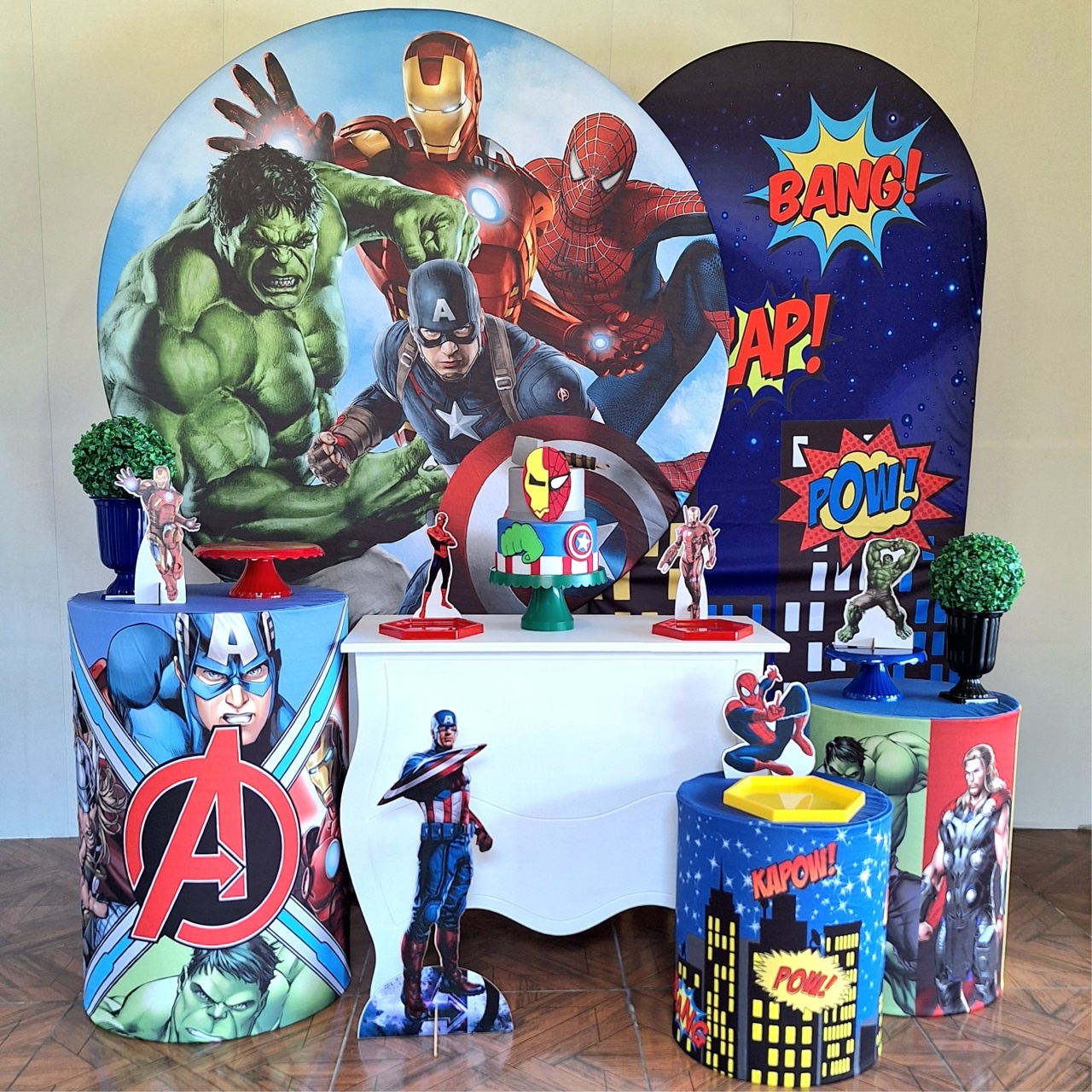 Vingadores * Kit Diamante - LupitoDecoraçõespegueemonte