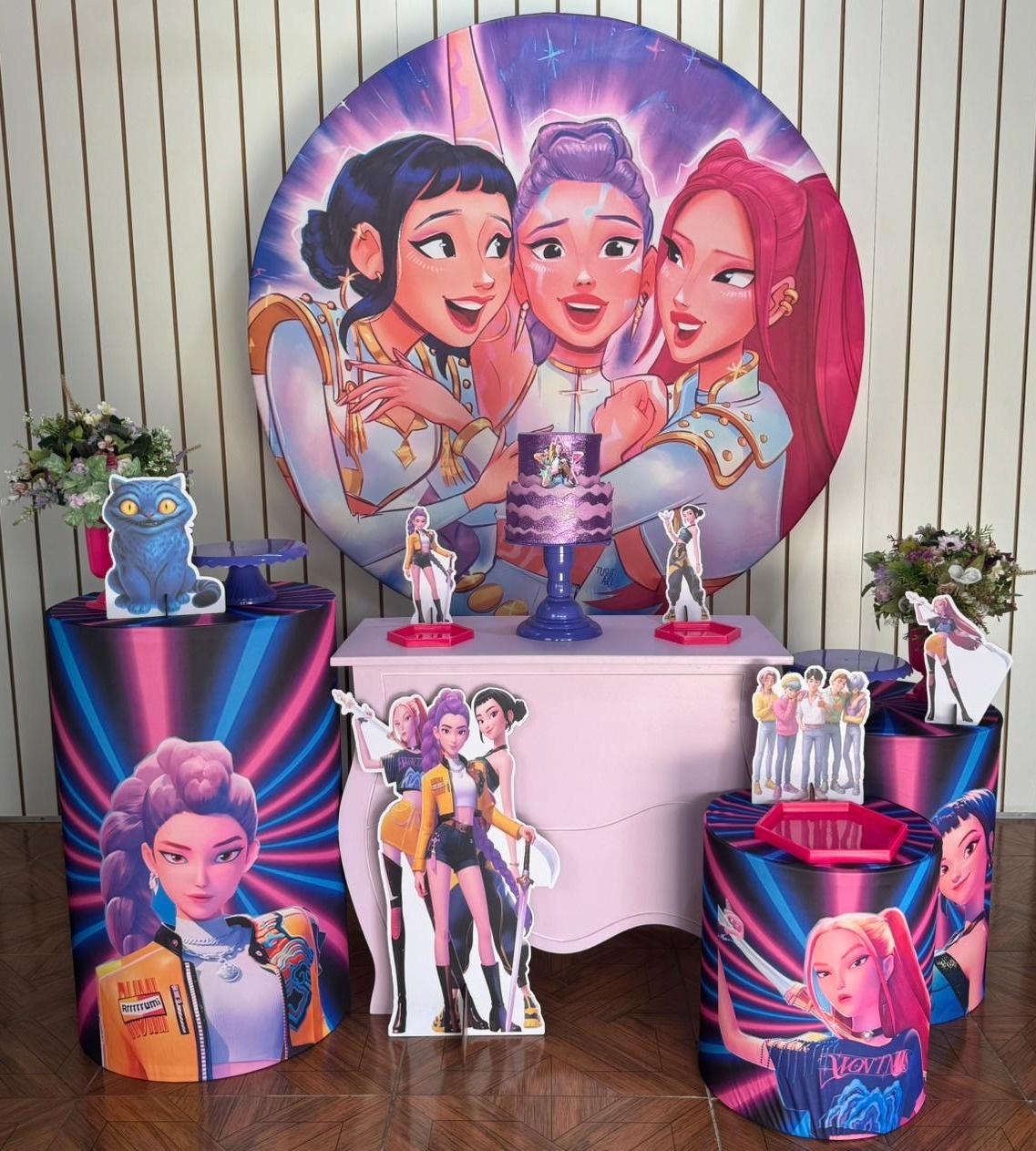 Guerreiras Do K-Pop * Kit Prata - LupitoDecoraçõespegueemonte