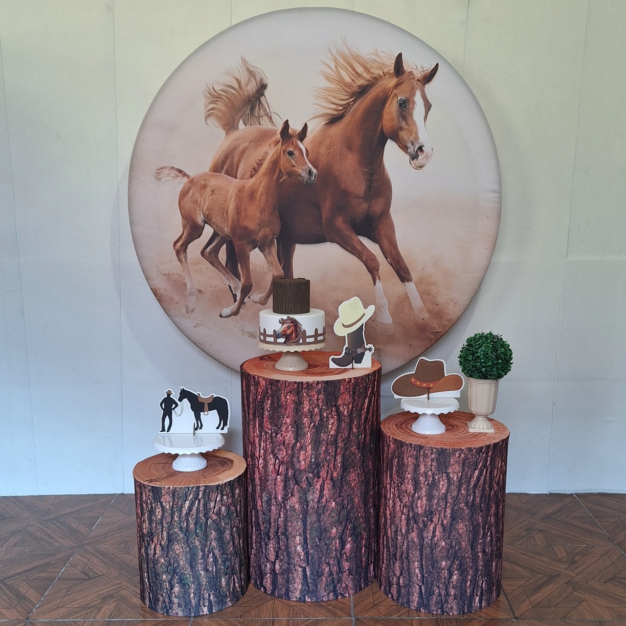 Cavalo * Kit Bronze - LupitoDecoraçõespegueemonte