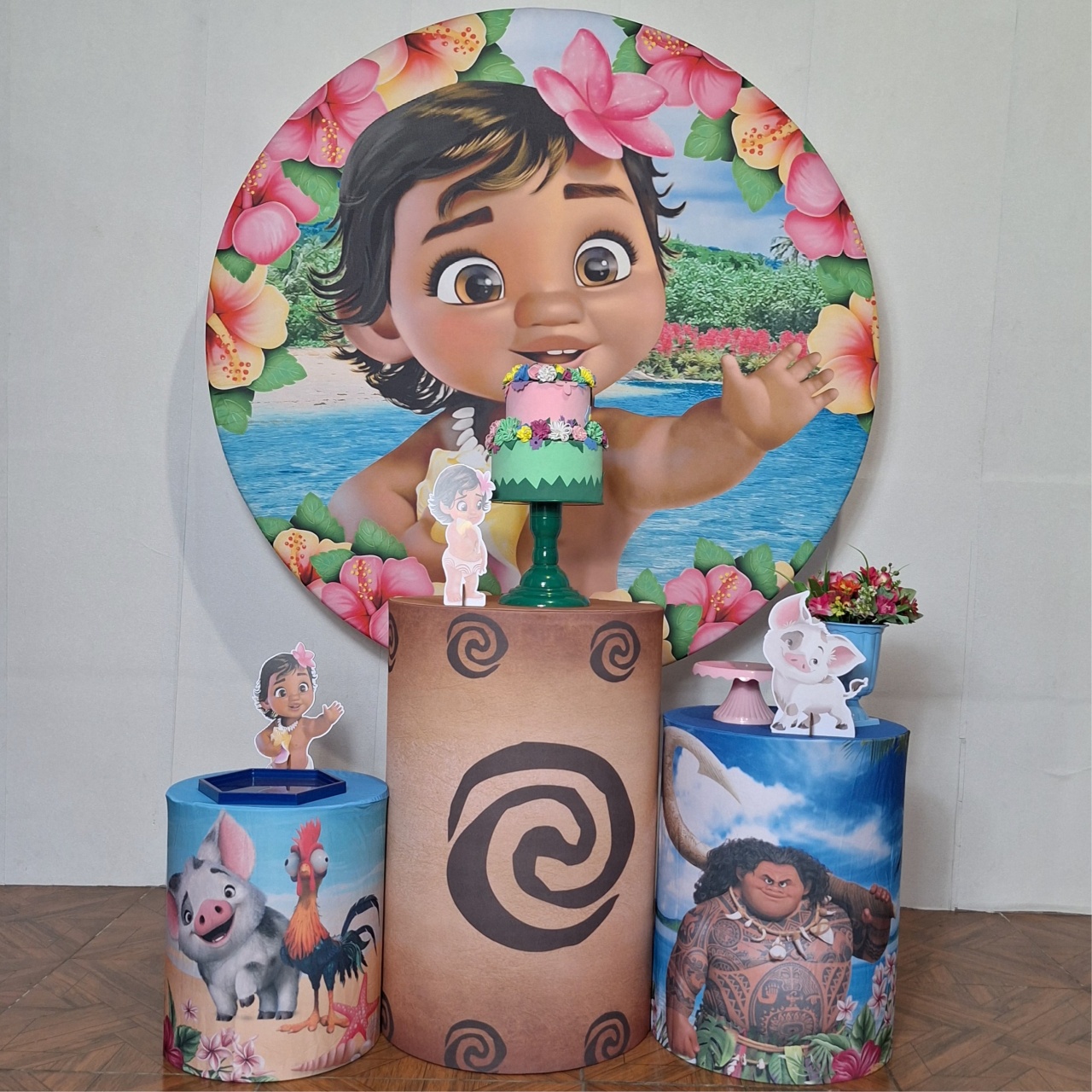 Moana Baby * Kit Bronze - LupitoDecoraçõespegueemonte