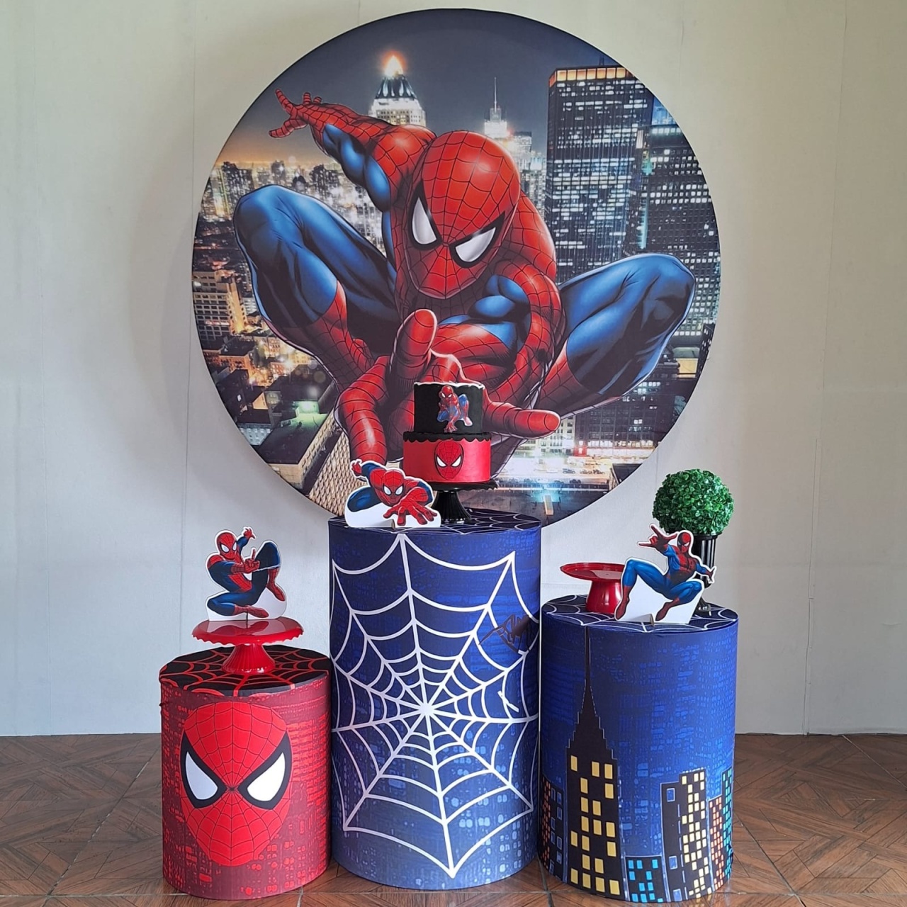 Homem Aranha * Kit Bronze - LupitoDecoraçõespegueemonte