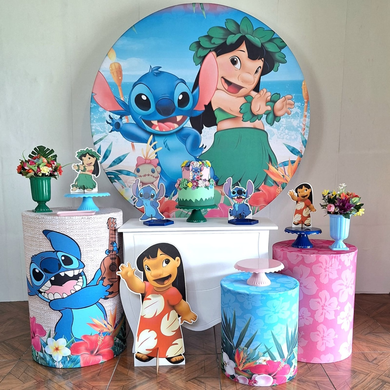 Lilo Stitch * Kit Prata - LupitoDecoraçõespegueemonte