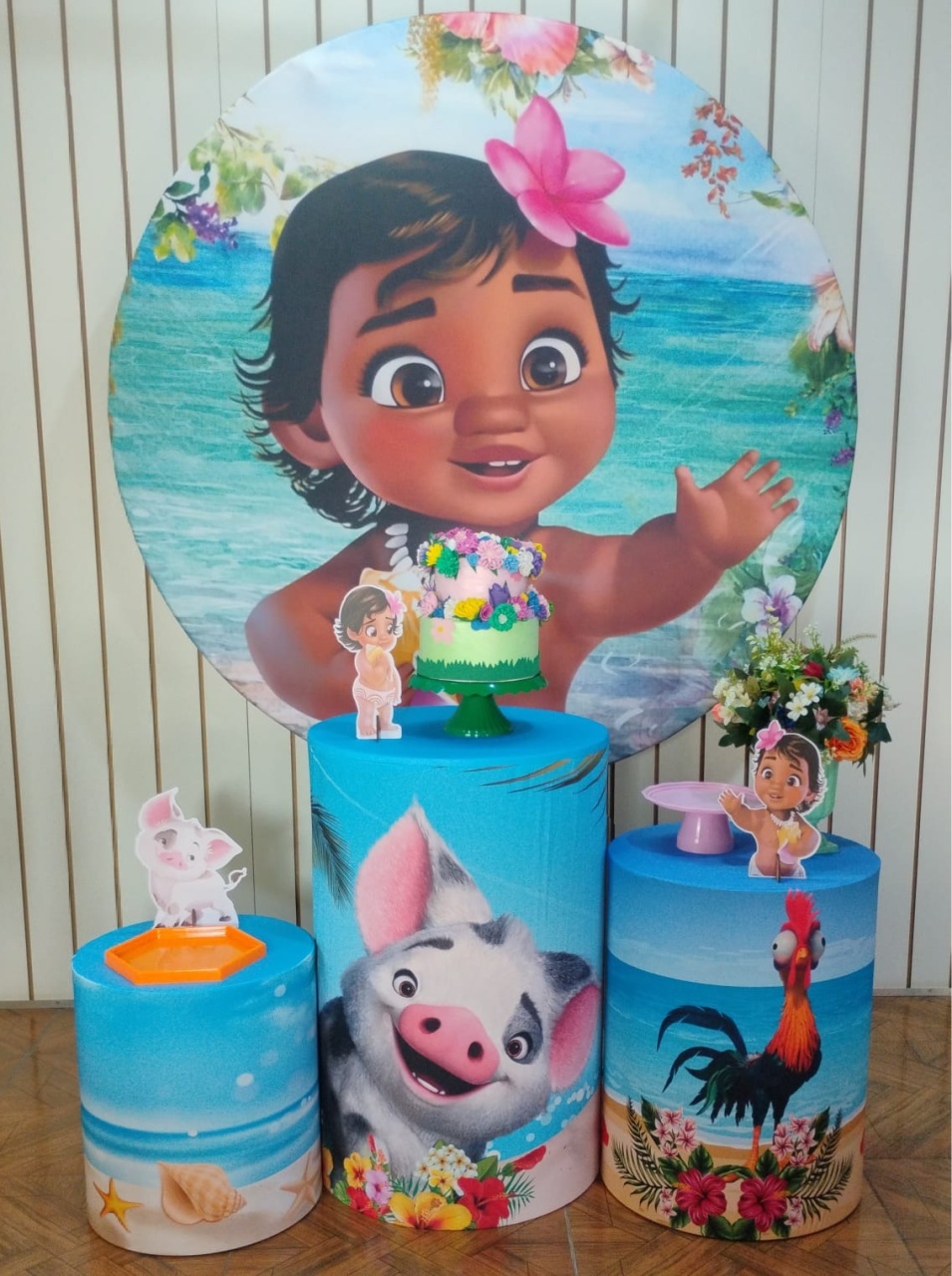 Moana Baby * Kit Bronze 2 - LupitoDecoraçõespegueemonte