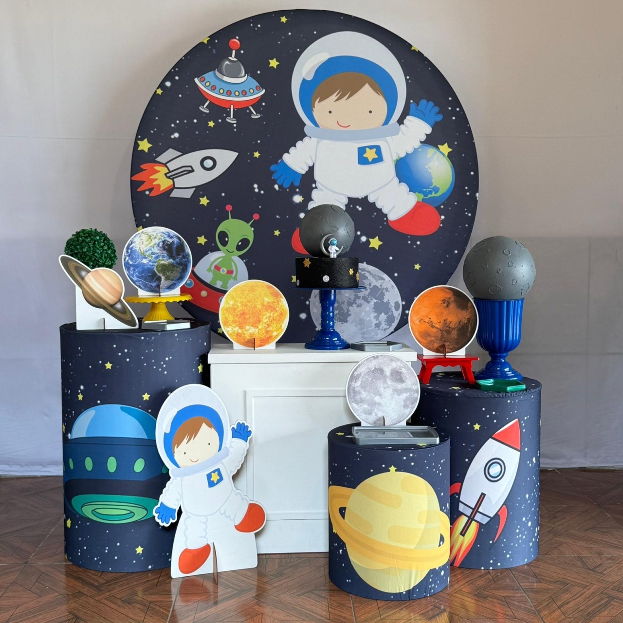 Astronauta * Kit Prata - LupitoDecoraçõespegueemonte
