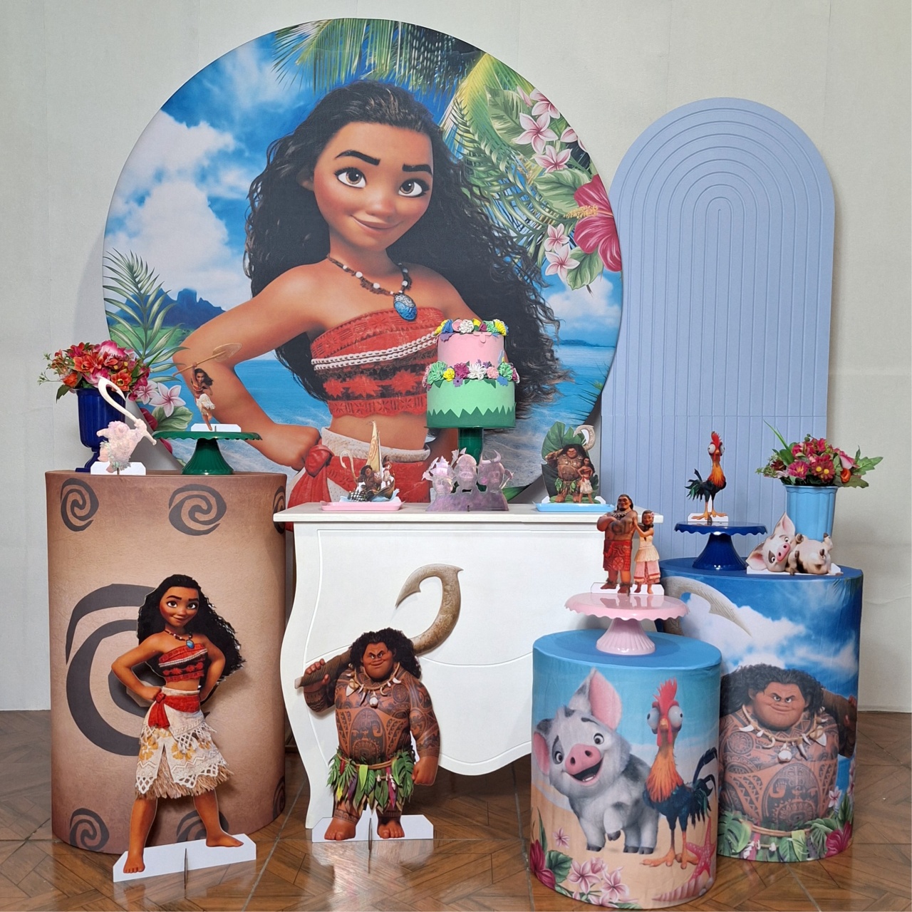 Moana  * Kit Diamante - LupitoDecoraçõespegueemonte