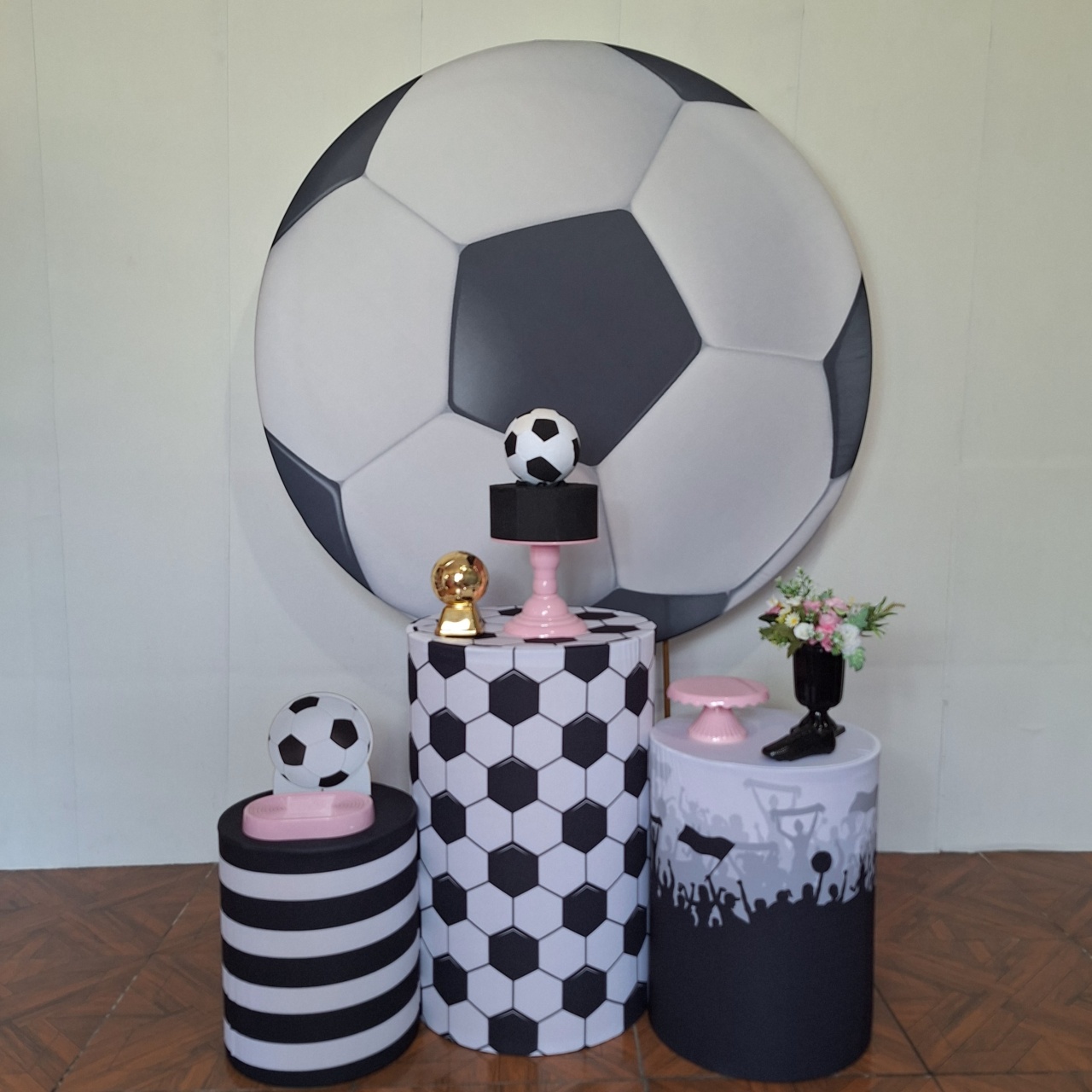 Futebol Feminino * Kit Bronze - LupitoDecoraçõespegueemonte