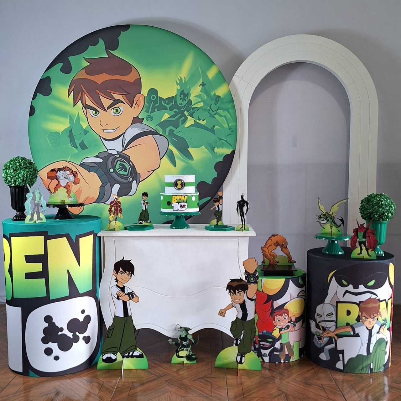 Ben 10 * Kit Diamante - LupitoDecoraçõespegueemonte