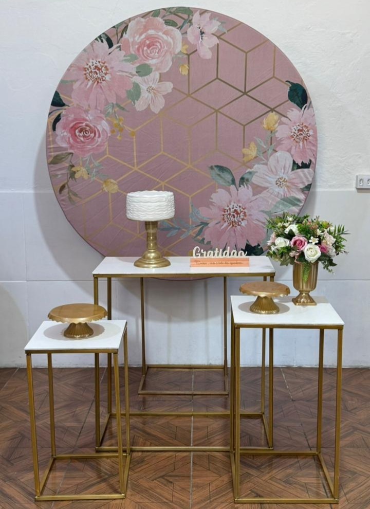 Floral Geometrico * Kit Mesa - LupitoDecoraçõespegueemonte