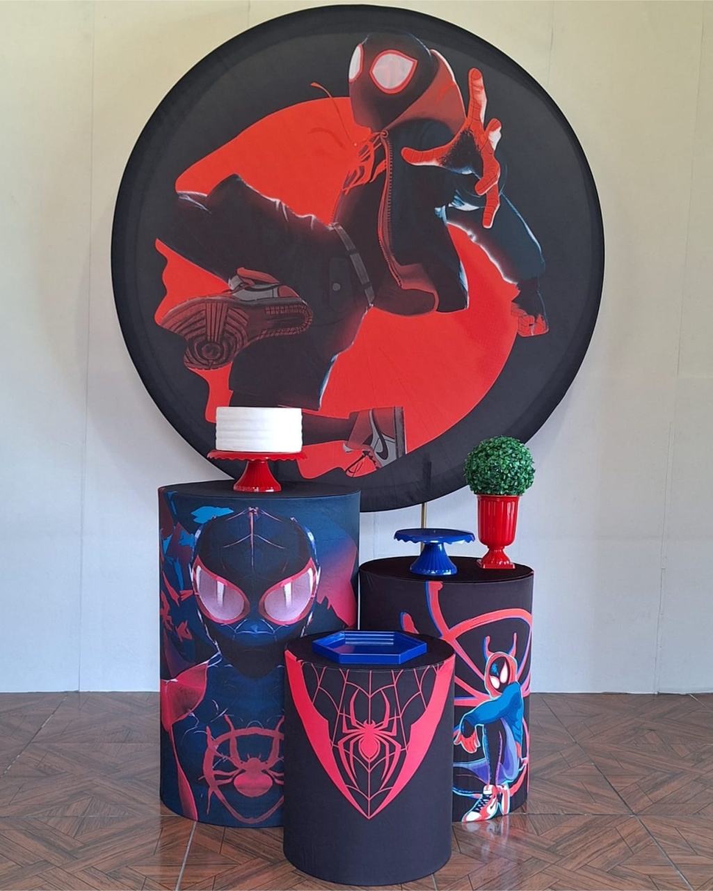 Homem Aranha Miles Morales * Kit Promocional - LupitoDecoraçõespegueemonte
