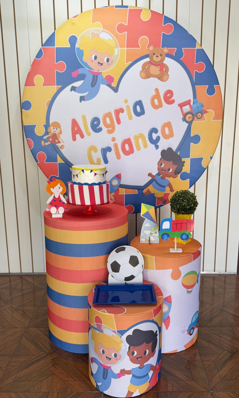 Dia das Crianças Alegria * Kit Bronze - LupitoDecoraçõespegueemonte