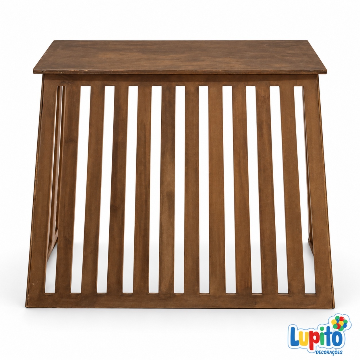 Mesa G Ripada * Marrom - LupitoDecoraçõespegueemonte