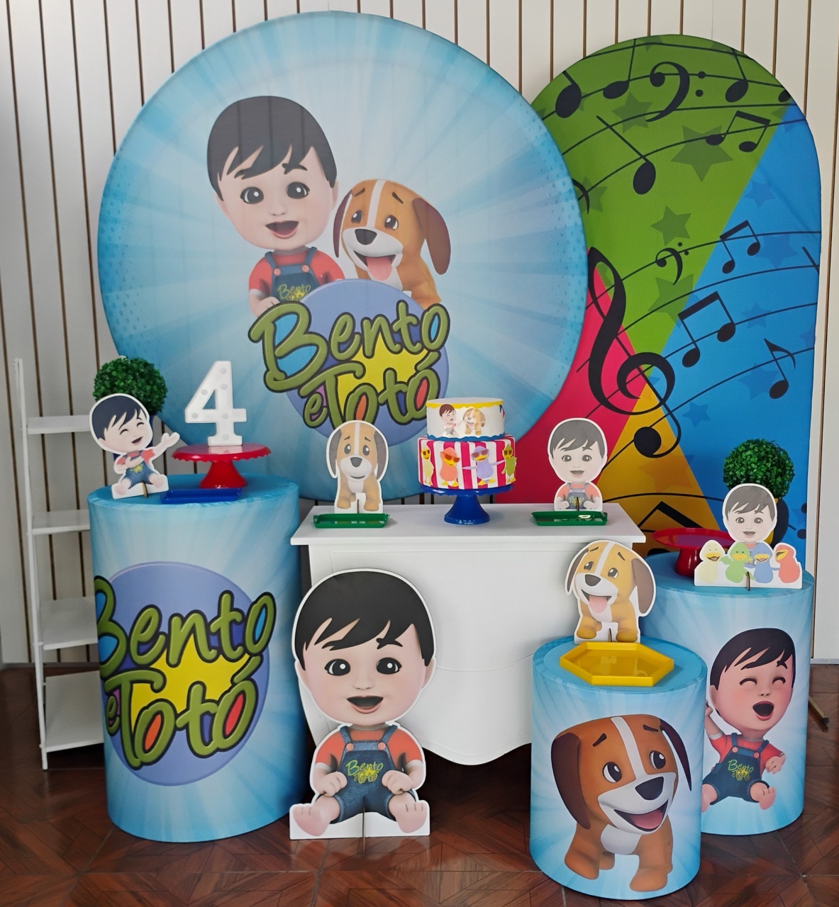 Bento E Totó * Kit Diamante 2 - LupitoDecoraçõespegueemonte