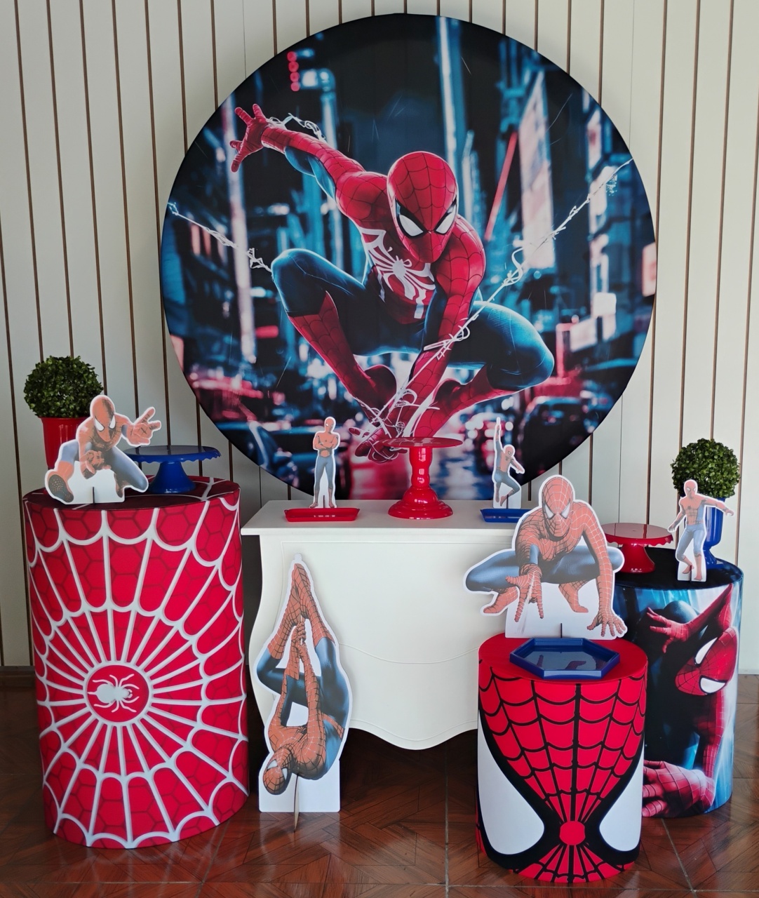O Espetacular Homem Aranha * Kit Prata - LupitoDecoraçõespegueemonte