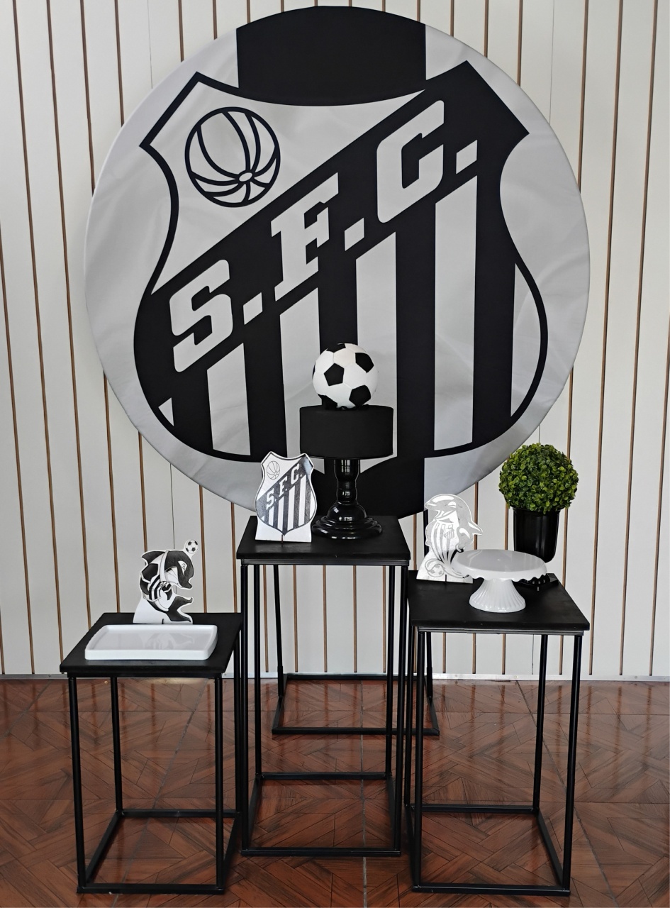 Santos * Kit Mesas - LupitoDecoraçõespegueemonte