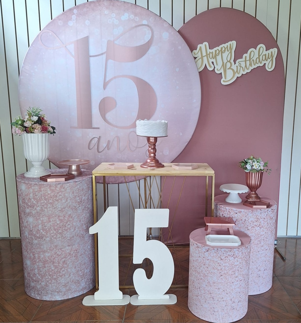 15 Anos * Kit Diamante Mesa - LupitoDecoraçõespegueemonte