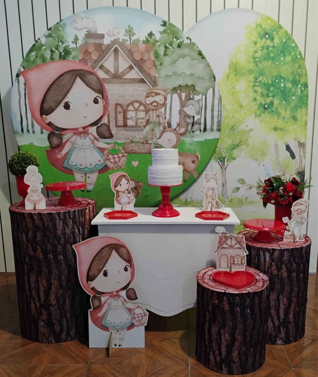 Chapeuzinho Vermelho * Kit Diamante 2 - LupitoDecoraçõespegueemonte