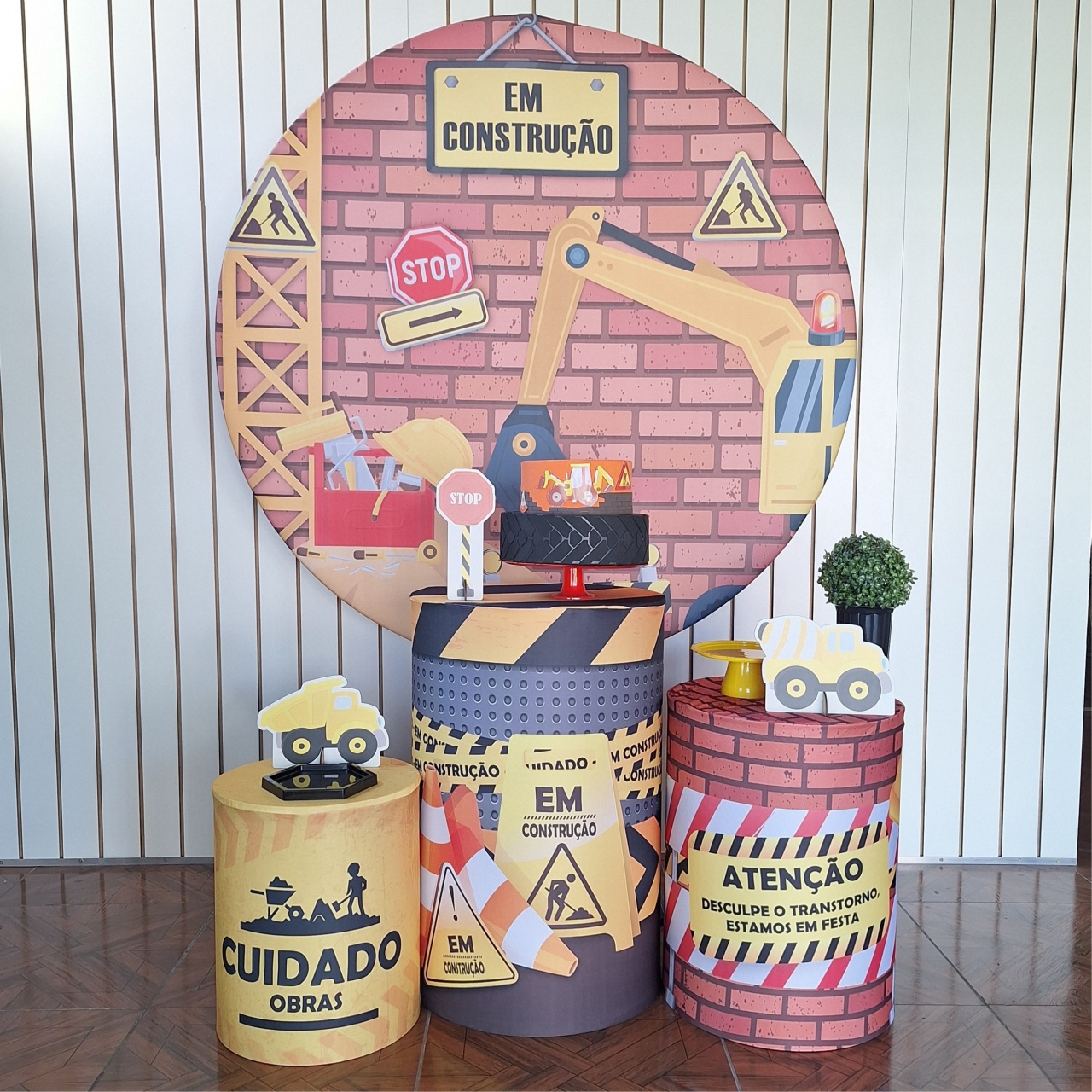 Construção * Kit Bronze - LupitoDecoraçõespegueemonte